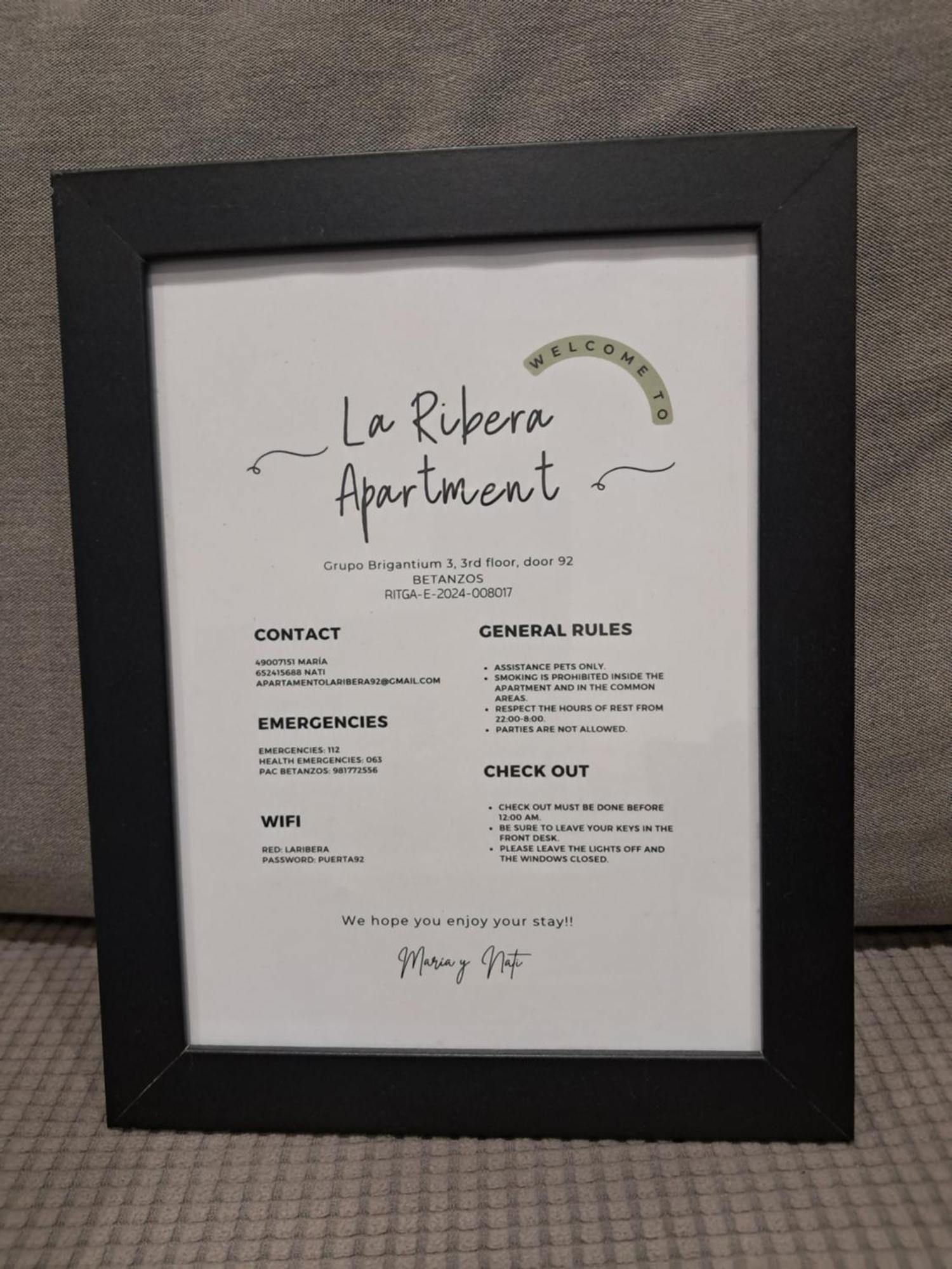 Apartamento La Ribera Betanzos Extérieur photo